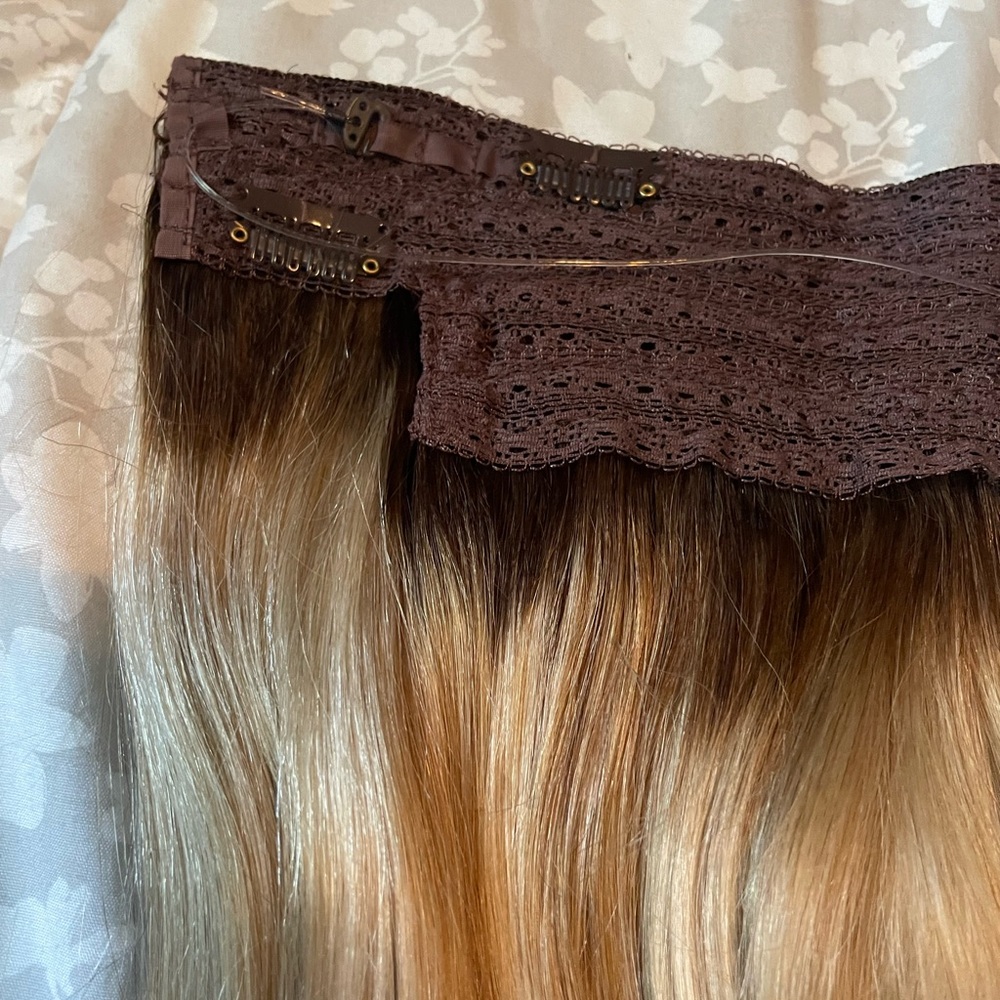 20 inches halo hair extensions human hair